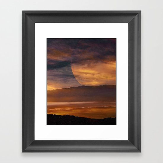 Sunset Framed Art Print