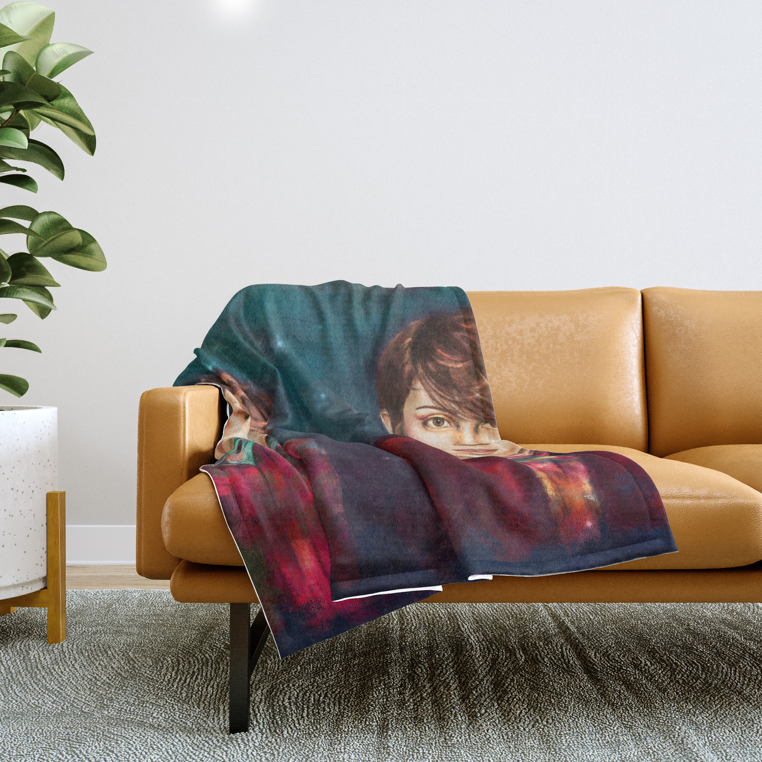 Tegan Sara Throw Blanket