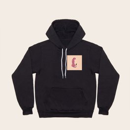 The Stare: Peach Cheetah Edition Hoody