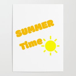 Summer time Poster