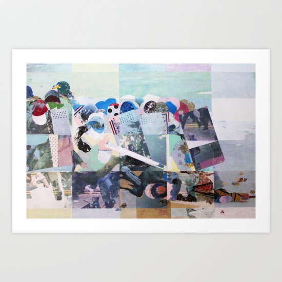 Man Down Art Print