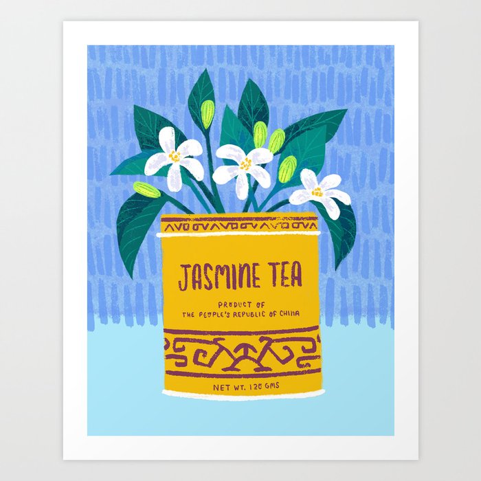 Jasmine Bouquet Florals Art Print