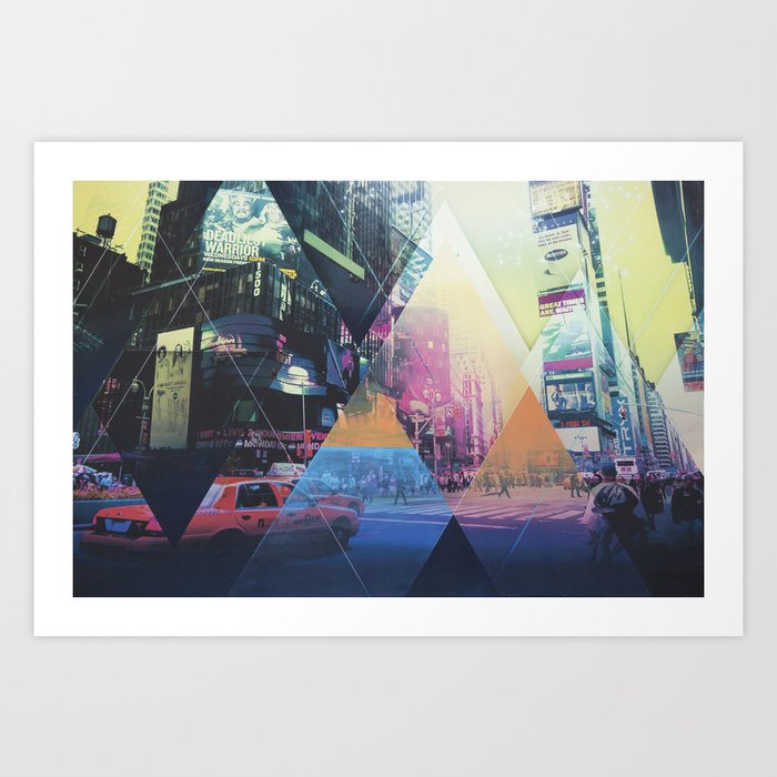 Times Square Art Print by styleWish | Society6