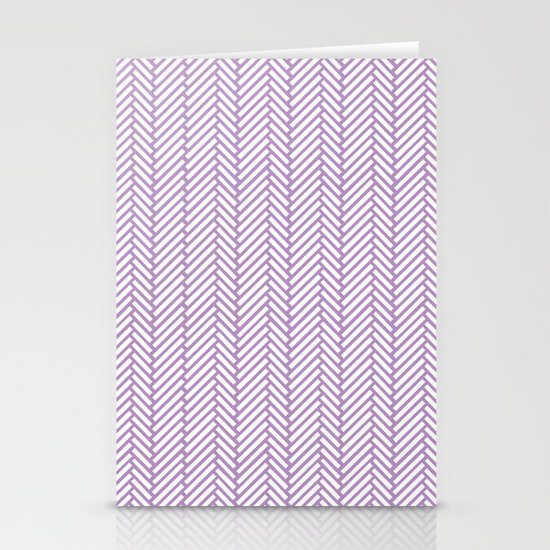 Herringbone Orchid Stationery Cards