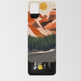 Terracotta Mountains Range Android Card Case
