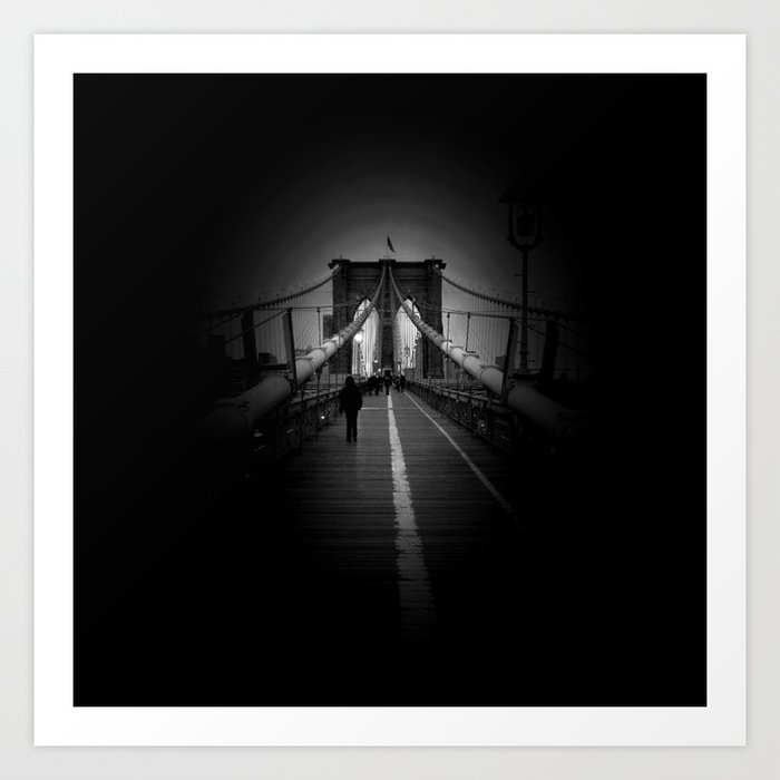 brooklyn bridge Art Print