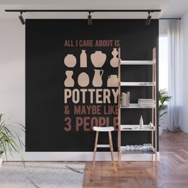 Funny Pottery Wall Mural