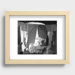 Washing, Venice Recessed Framed Print
