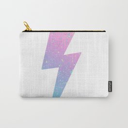color splash lightning bolt Carry-All Pouch | 90S, Pop, Purple, Splash, Lightningbolt, Electric, Paint, 80S, Graphicdesign, Stardust 