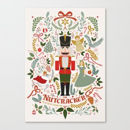 The Nutcracker Christmas Canvas Print