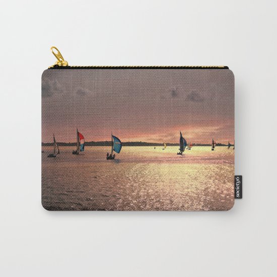 Sunset Sail In Bermuda Carry-All Pouch
