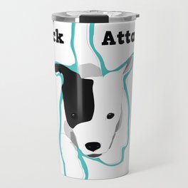 "Jack Attack" Running Jack Russell Terrier  Travel Mug