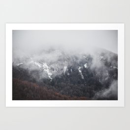 Misty Mountain /4 Art Print