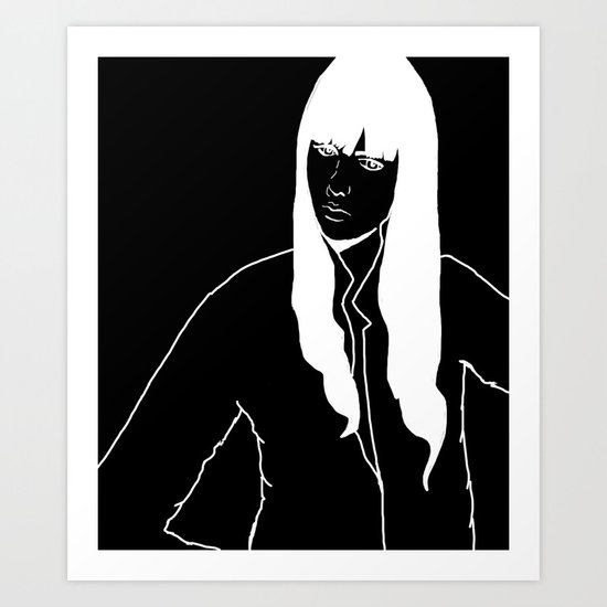 Girl Art Print
