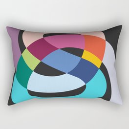 Loopy Bright Rectangular Pillow