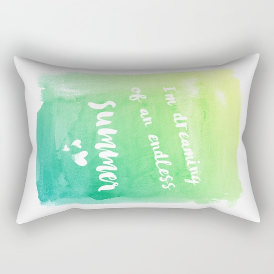 Endless summer Rectangular Pillow