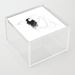 Curled Woman Acrylic Box