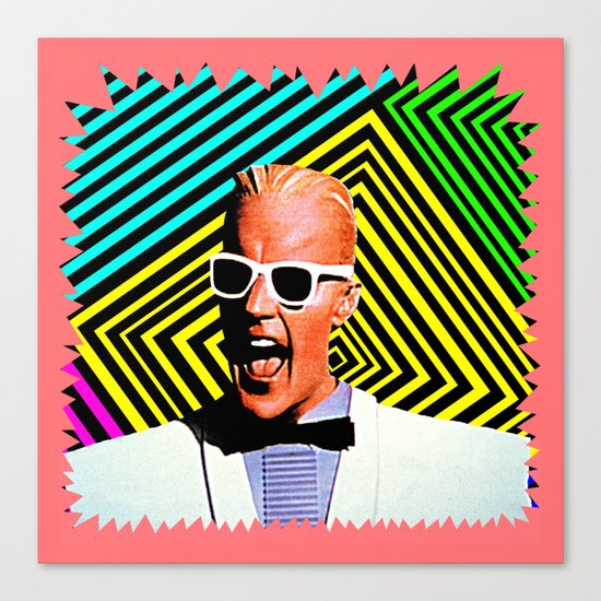MAX HEADROOM | 80's Inspiration Canvas Print