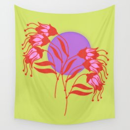 Droopy Flower Wall Tapestry