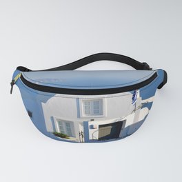 Santorini House Greece Fanny Pack