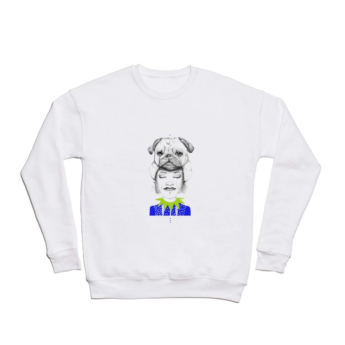 Mystic Pug Crewneck Sweatshirt