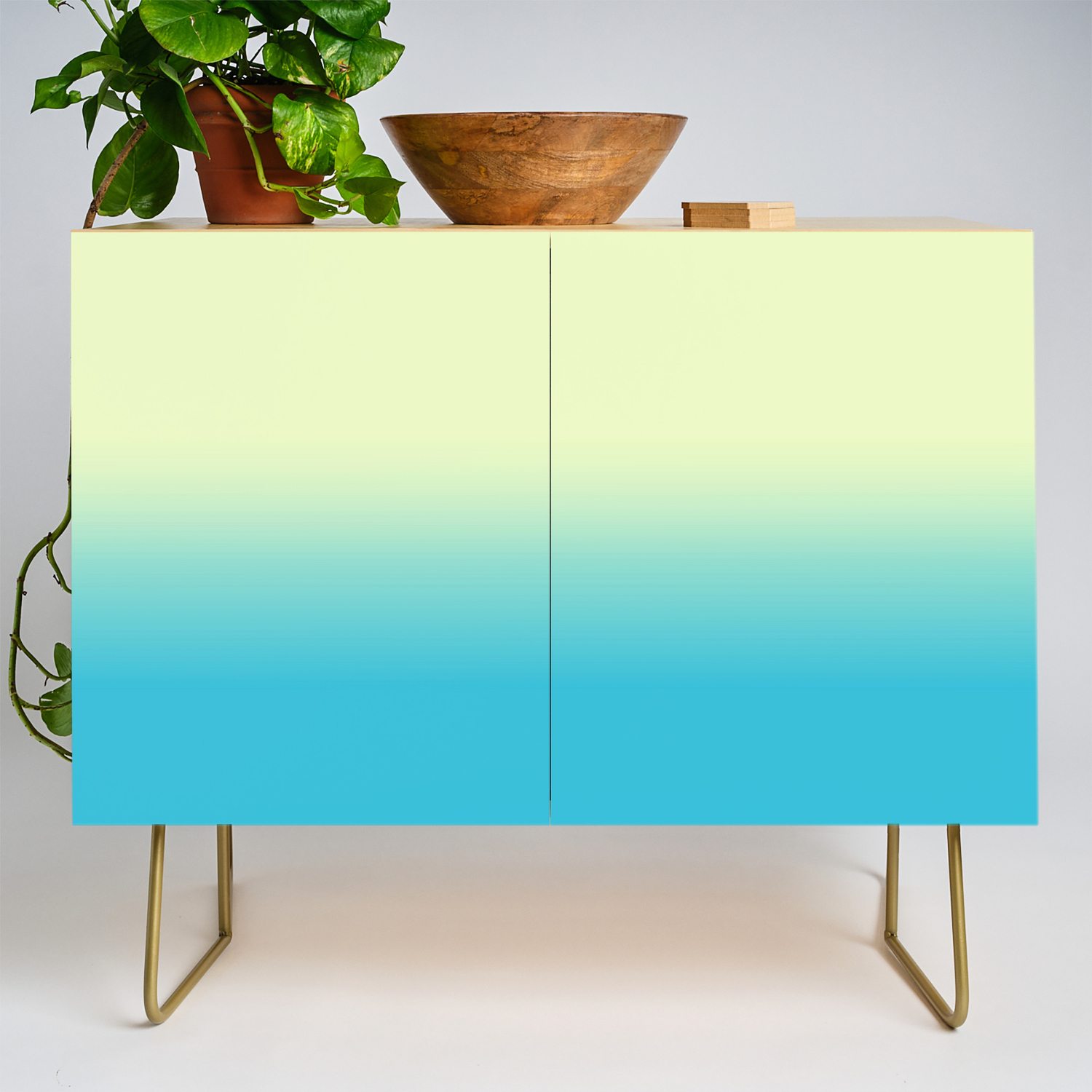 Sunny Disco Ball Ombre Credenza By Swatch Society6