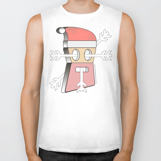 Merry christmas Biker Tank