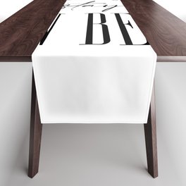 Let's Stay in Bed Table Runner