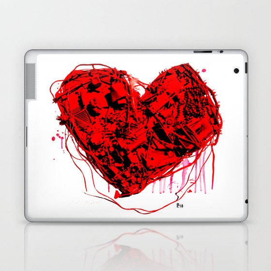 My Heart (all bloody, with like blood and stuff) Laptop & iPad Skin