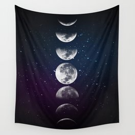 Phases of the Moon Wall Tapestry