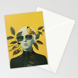 Canary Portrait Stationery Cards
