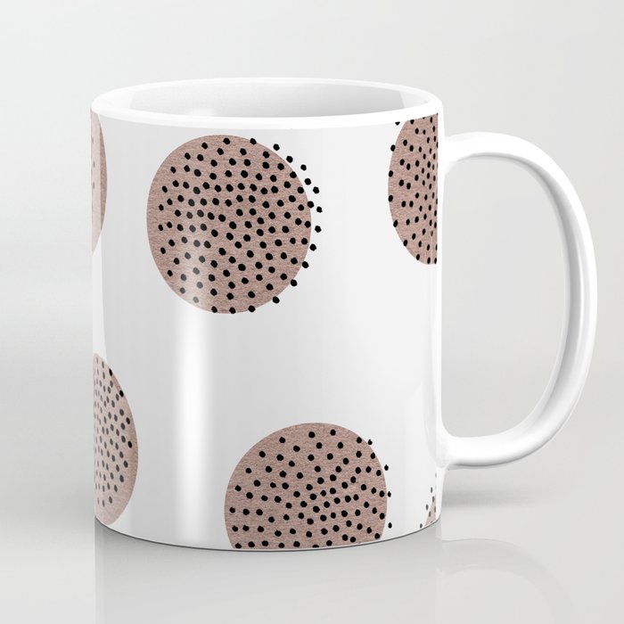 Dots over Dots Coffee Mug by georgianaparaschiv | Society6 Dots over Dots Coffee Mug by georgianaparaschiv