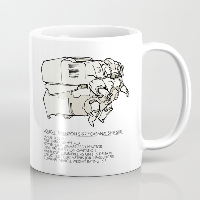 Ship Suit Mug (Lizzie Parsec) Coffee Mug
