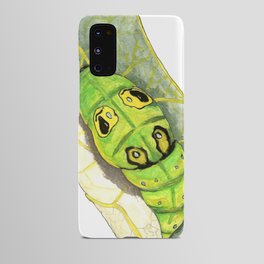Swallowtail Caterpillar on Leaf Android Case