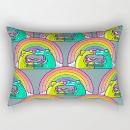 Gay Frogs Rectangular Pillow