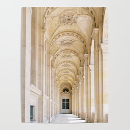 Louvre Museum, Paris Poster