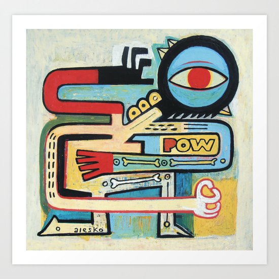 POW Art Print