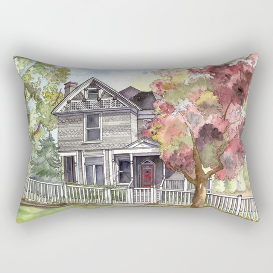 Springtime in the Country Rectangular Pillow