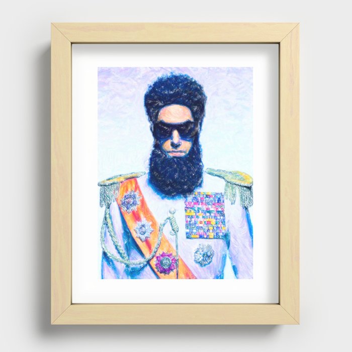 the dictator Recessed Framed Print
