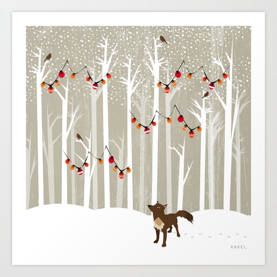 December Art Print