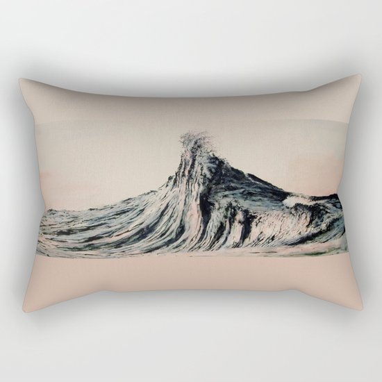 The WAVE #2 Rectangular Pillow