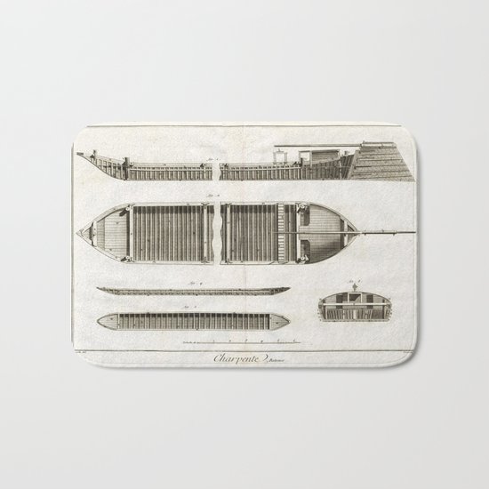 Boats Bath Mat