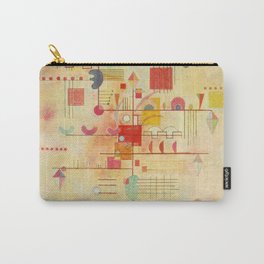 Wassily Kandinsky Graceful Ascent Painting Carry-All Pouch