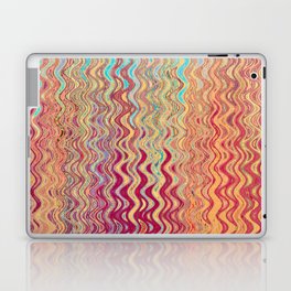 Colorful Wavy Lines Laptop Skin