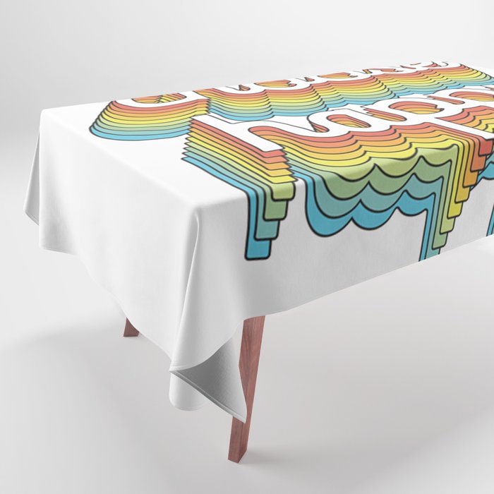 Choose Happy Tablecloth