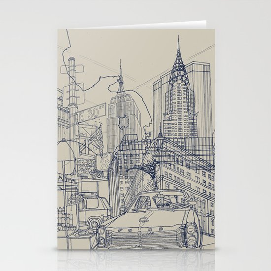 New York! Stationery Cards