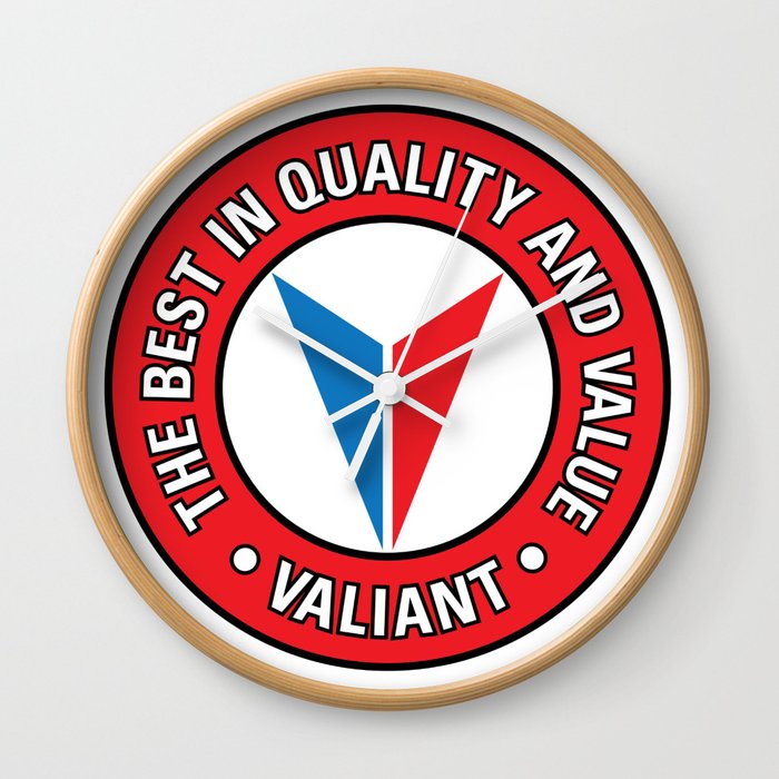 Valiant - Quality and Value Wall Clock