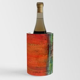 Abstract Copper Wine Chiller