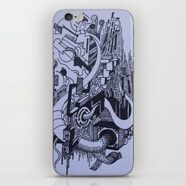 [Hand Drawn] Abstract Paradise iPhone Skin