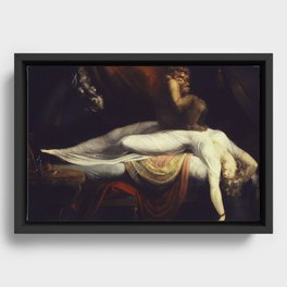 Henry Fuseli - The Nightmare Framed Canvas